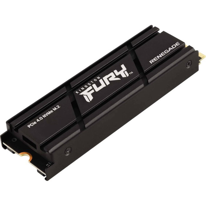 Kingston FURY Renegade 2 TB M.2 2280 NVMe PCIe 4.0 SSD con Disipador Kingston FURY Renegade 2 TB M.2 2280 NVMe PCIe 4.0 SSD con Disipador